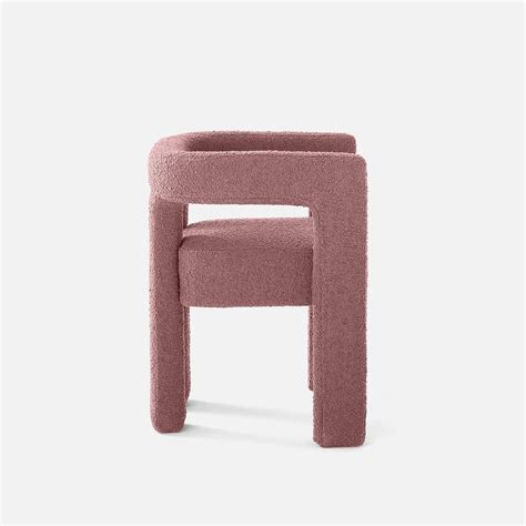 Boucle Full Upholstered Chair – Decorr Code