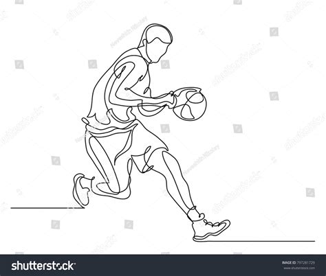 Basketball Line Drawing 的图像结果