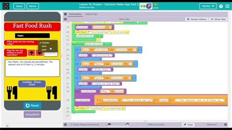 Code.org Lesson 16.4 的图像结果