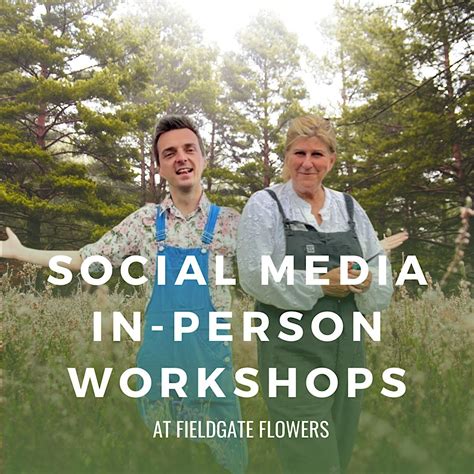 Social Media Workshops at Fieldgate Flowers, Field Gate Flowers ...