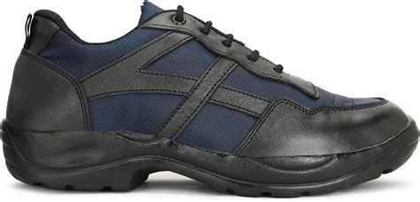 TORZU™ Men's Leather Steel Toe Light Weight Industrial Safety Shoes for ...