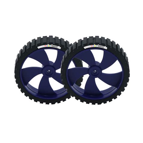 Robotic DC Small BO Wheels 4.5cm x 1.2cm
