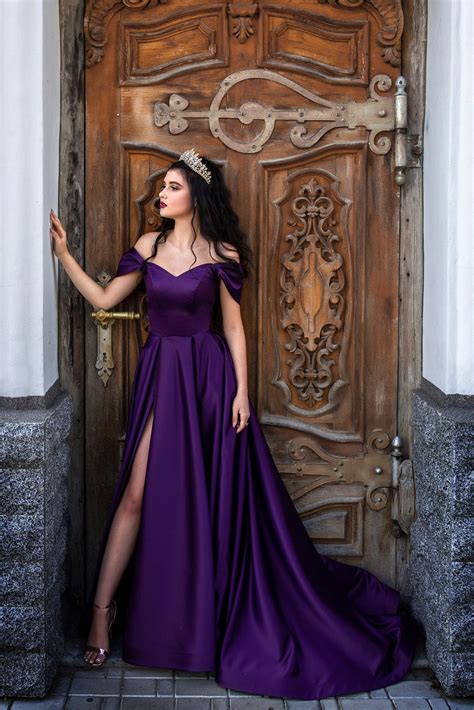 Dark Purple Dress