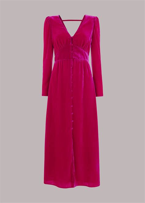 Ally Velvet Midi Dress