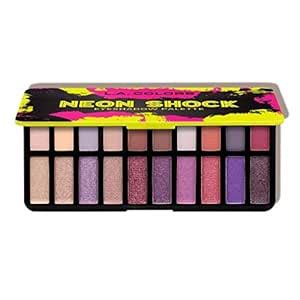 Buy L.A. COLORS Neon Shock Eyeshadow Palette - Panic, Multicolor Color ...