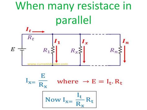 Current divider rule | PPTX