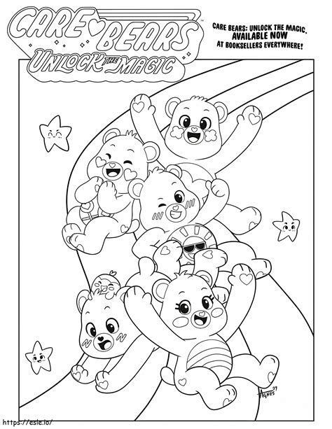 Care Bears Coloring Pages 15+ Best Care Bear Coloring Pages