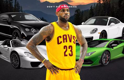 Lebron James Cars LA Lakers Star LeBron James Car Collection: Discover