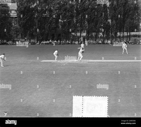 English and Australian cricket matches HCC Terrain The Hague. Game ...