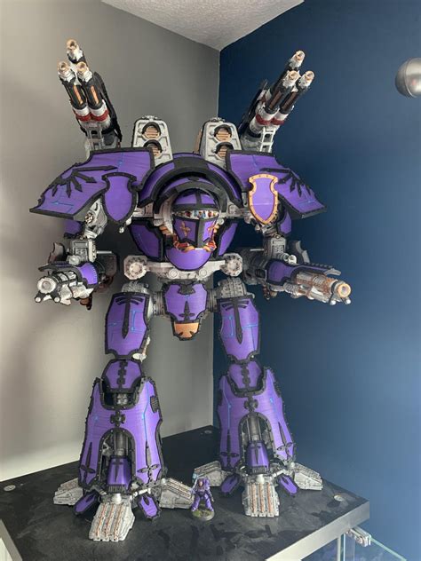3D Printed Warlord Titan : r/Warhammer40k