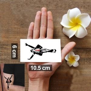 voorkoms Micheal Jackson Temporary Tattoo Stickers For Male And Female ...
