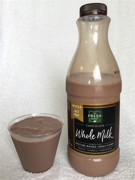 The Fresh Market Whole Chocolate Milk — Chocolate Milk Reviews