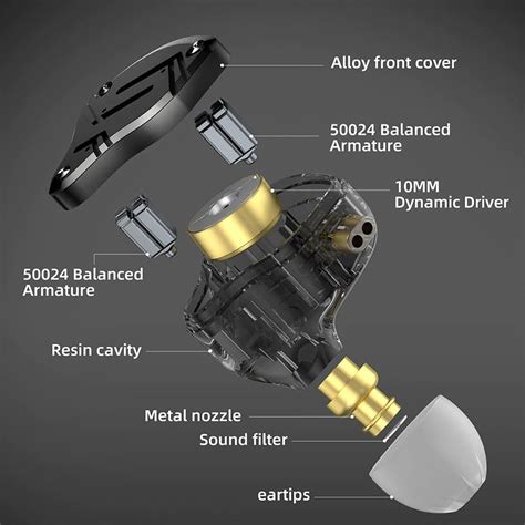 KZ ZS10 Pro X IEM With Mic - The Audio Store