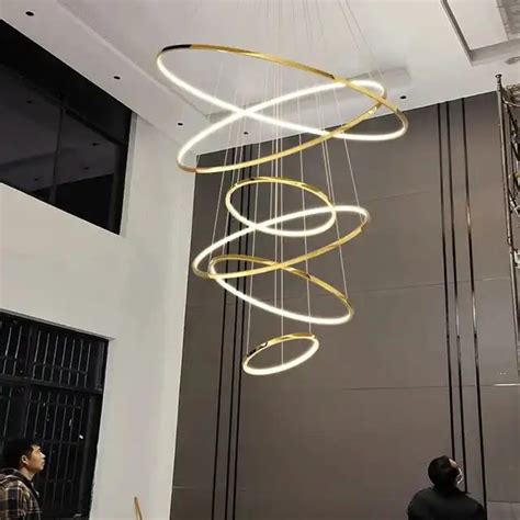LED Ring Chandelier