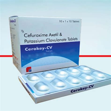 Roxtil cv - Cefuroxime Axetil, Potassium Clavulanate Acid Tablets ...
