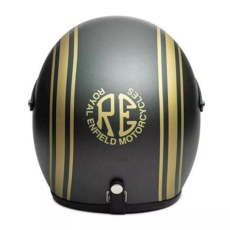 ROYAL ENFIELD Open Face with Peak Helmet ATHENA GREY – Moto Marvels