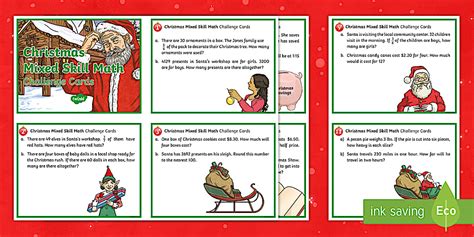 Christmas Math Challenges | 5th Grade Resource | Twinkl USA