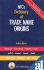 NTC's Dictionary Of Trade Name Origins : Adrian Room: Amazon.in: Books