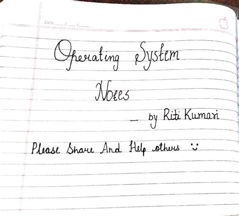 Operating System Notes BSc Computer Science 的图像结果
