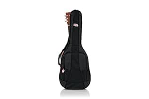 Gator Cases GB-4G-MINIACOU 4G Style Gig Bag for Mini Acoustic Guitars with Adjustable Backpack ...