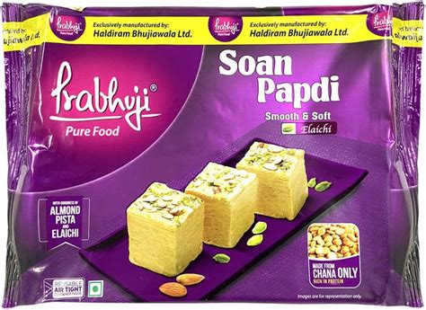 PRABHUJI PURE FOOD Soan Papdi Elaichi Box Price in India - Buy PRABHUJI ...