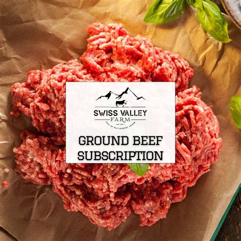 Swiss Valley Farm Swiss Valley Farms Bulk Ground Beef Box