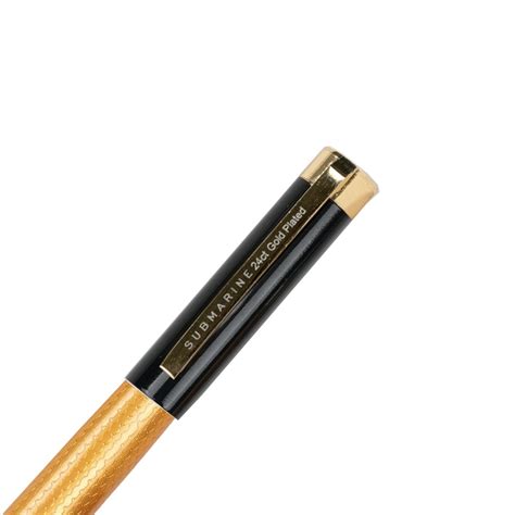 24 Carat Gold Plated Fountain Pen – Submarine Pens