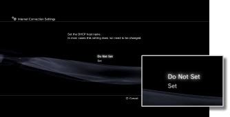 Image result for Dev Network Settings for PS3
