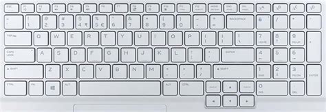 Alienware (WHITE) M17 R3 Replacement Laptop Keys