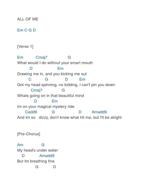 All of Me Tutorial 的图像结果