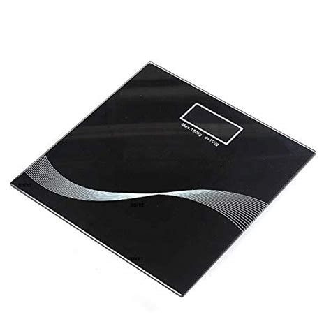 NIWRT Glass Top Heavy-Duty Body Weight Electronic Digital Weighing ...