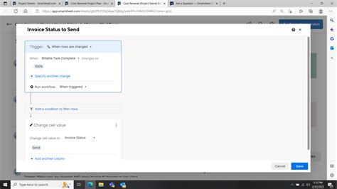 Image result for Smartsheet Workflow Examples