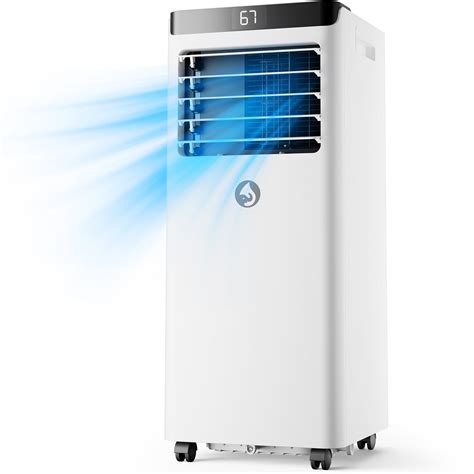 8,000 BTU Portable Air Conditioner for Large Room up to 300 Sq. Ft, 3 ...