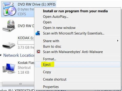 Eject Disc Command 的图像结果