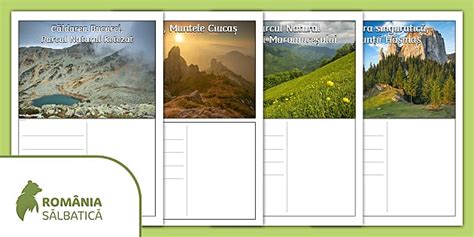 FREE! - România Sălbatică: Cărți poștale cu peisaje din țară