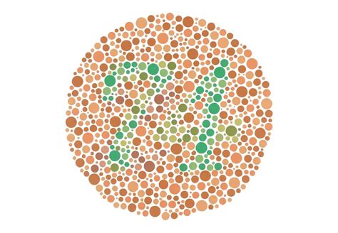 Ishihara Color Vision Testing 的图像结果