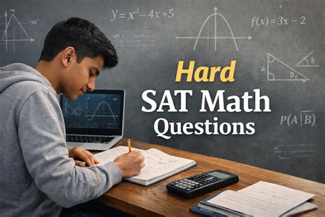 Hard SAT Math Questions | High-Difficulty Practice To Reach 700–800 Scores