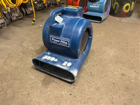 Power-Flite PD2500 Electric Floor Blower Fan BigIron Auctions