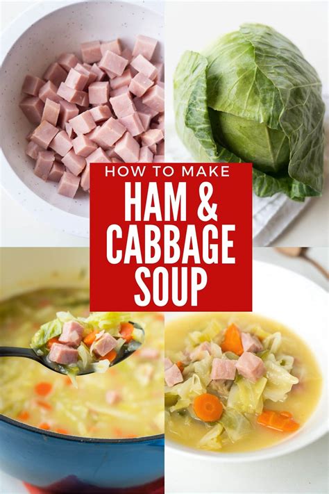 Ham and Cabbage Soup - Brooklyn Farm Girl
