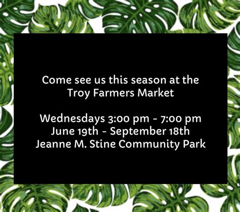 Farmers Market Schedule in 2024 | Botany Birmingham, MI