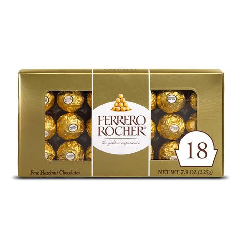 Buy Ferrero Rocher, Premium Gourmet Milk Chocolate Hazelnut ...