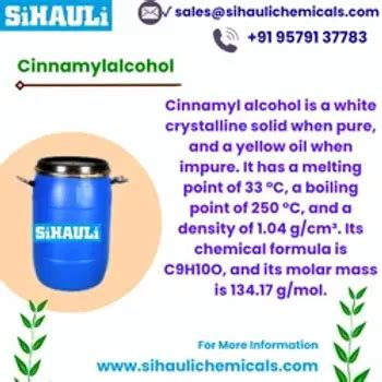 Cinnamylalcohol | Sihauli Chemicals