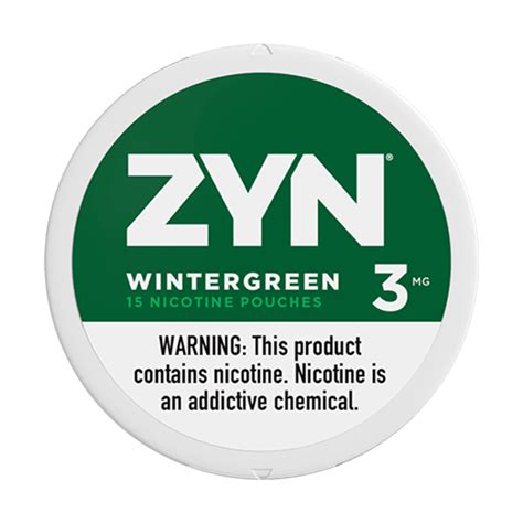 ZYN Nicotine Pouches – Wintergreen 3mg – KLOWDZ Vapor & Smokeshop