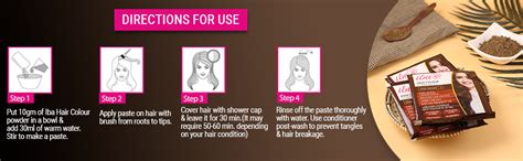 Buy Iba Hair Colour - Dark Brown, 70g (Pack of 2) | 100% Pure Henna ...