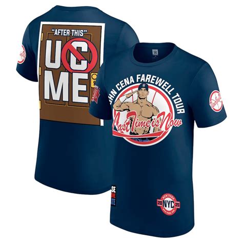 WWE JOHN CENA FAREWELL TOUR NEW YORK TSHIRT | Shopee Malaysia