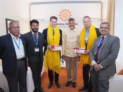 CM Chandrababu Naidu showcases Andhra Pradesh at WEF, boosts global ...
