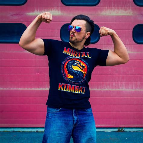 Mortal Kombat - Logo T-shirt zwart | Elbenwald