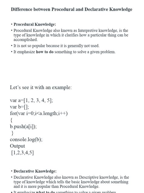 Declarative Procedural Knowledge 的图像结果