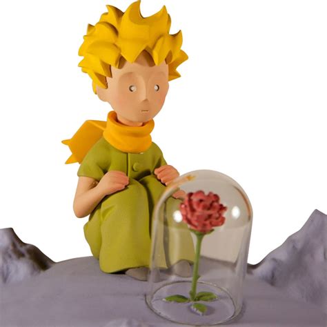 Figurine The Little Prince and the Rose on the Moon by Fariboles ...