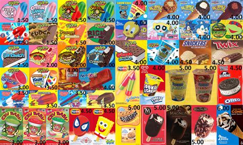 Old School Ice Cream Truck Flavors at Jamie Spinelli blog
